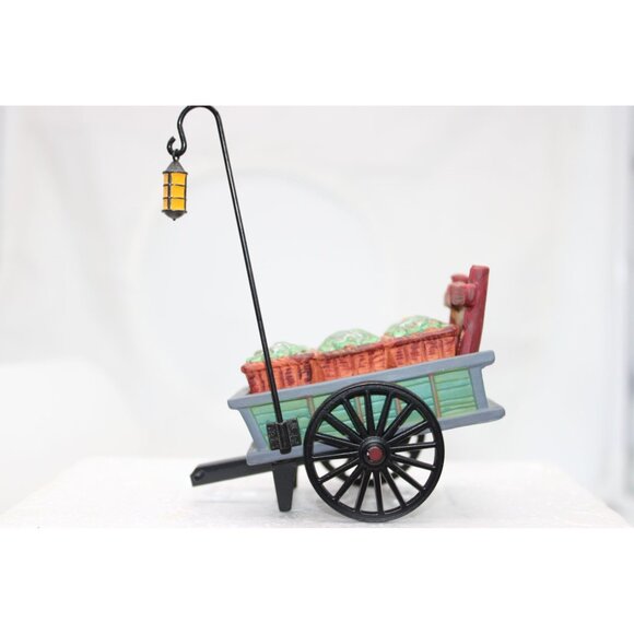 Dept 56 Dickens Village- Chelsea Market Fish Monger - Picture 3 of 9